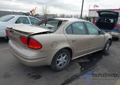 2000 Oldsmobile Alero Gl2 from USA, damaged, VIN 1G3NL52T5YC394025